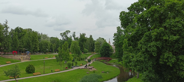 Парк Жилибера в центре