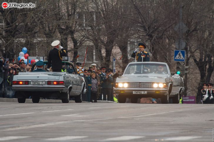 2013 - 9 мая 68 лет Победы. Военный парад в Хабаровске. Добавлен. Имя фа