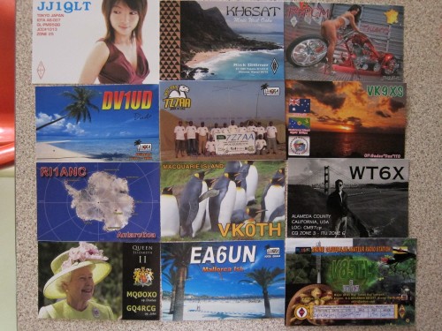 QSL карточки Гаваи, Антарктида, Бруней, Франция, Британия(в честь юбилея королевы) и т.д
