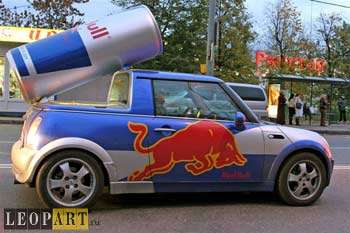 Рекламомобиль Red Bull